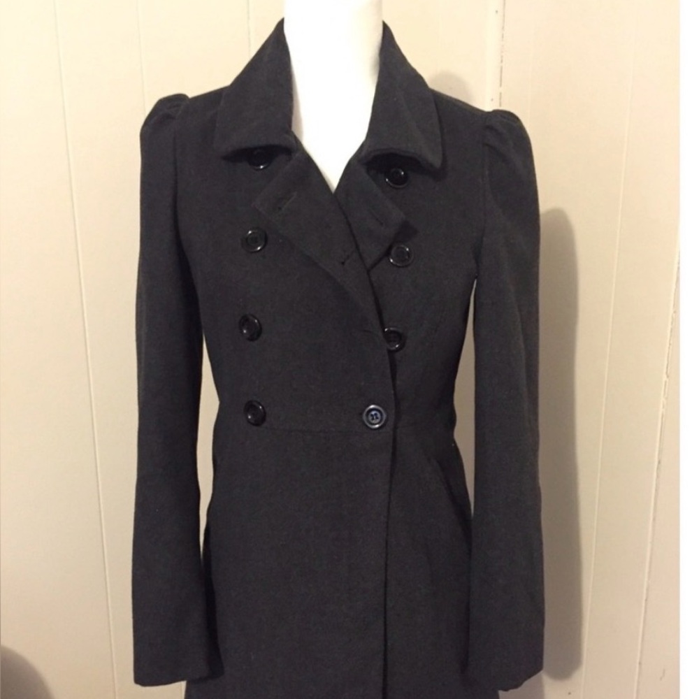 Forever 21 Black Trench Coat